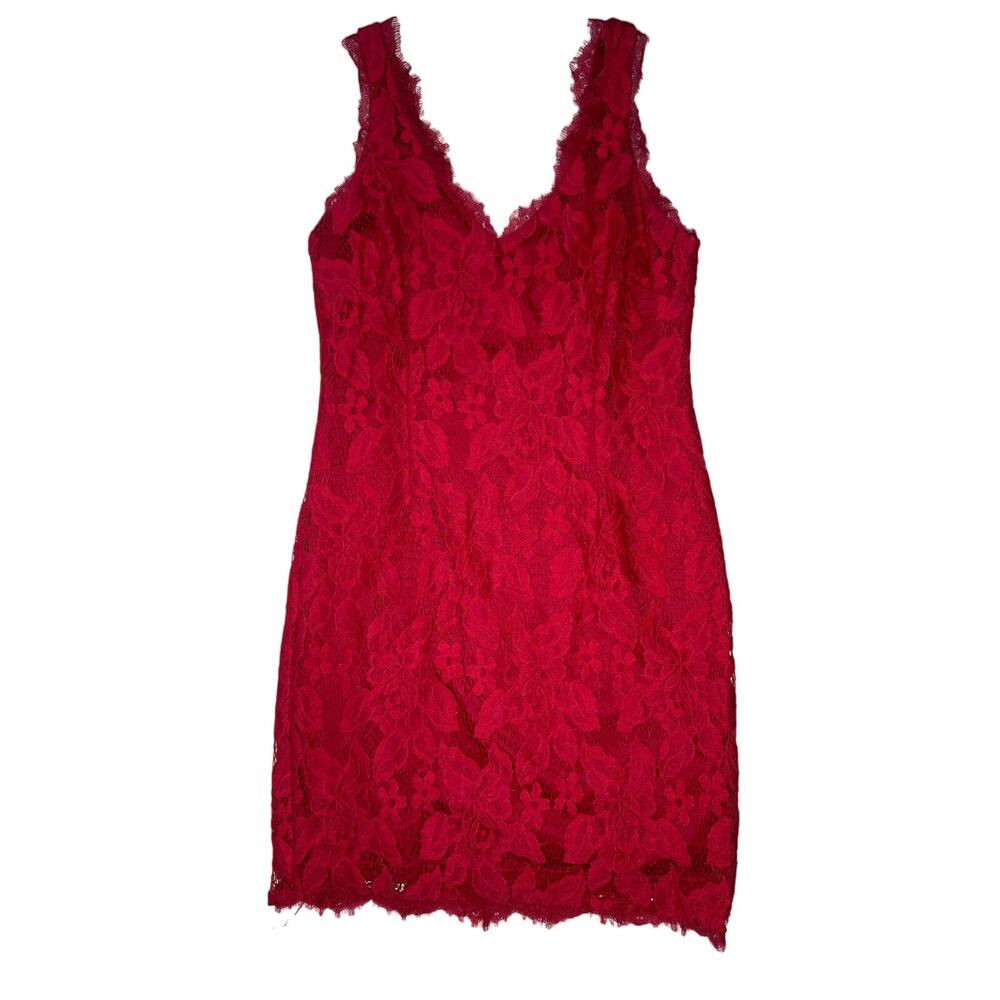 Adrianna Papell Pink Sheath Sleeveless Dress Size 8